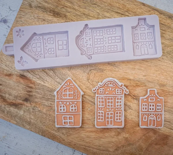 Karen Davies Gingerbread Houses Mould