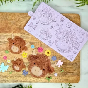 Karen Davies Highland Cow Mould