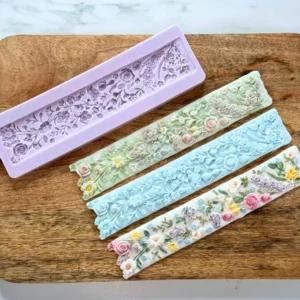 Karen Davies Floral Border Mould