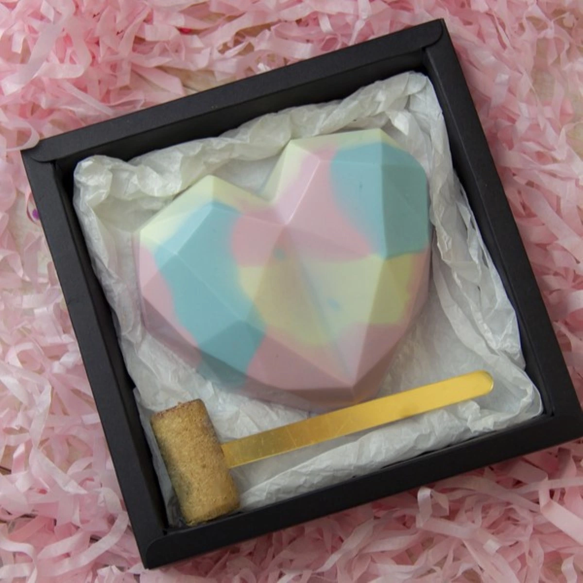 BWB geometric heart - Afbeelding 2