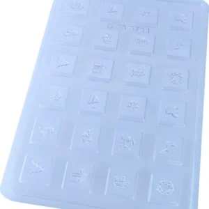 BWB vierkante kerst chocolaatjes