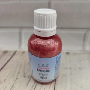 BEZ metallic paint red 50ml