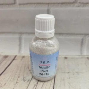 BEZ metallic paint white 50ml