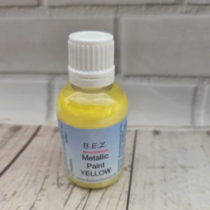 BEZ metallic paint yellow 50ml