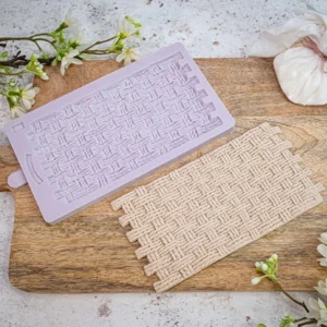 Karen Davies Rustic Basketweave Mould