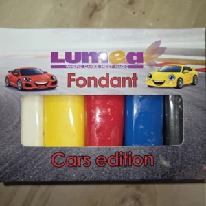 Lumea fondant pakket Cars 5x 100 gram