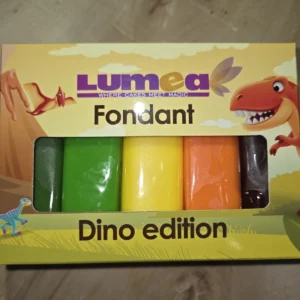 Lumea fondant pakket Dino 5x 100 gram