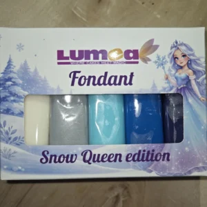 Lumea fondant pakket Snow Queen 5x 100 gram